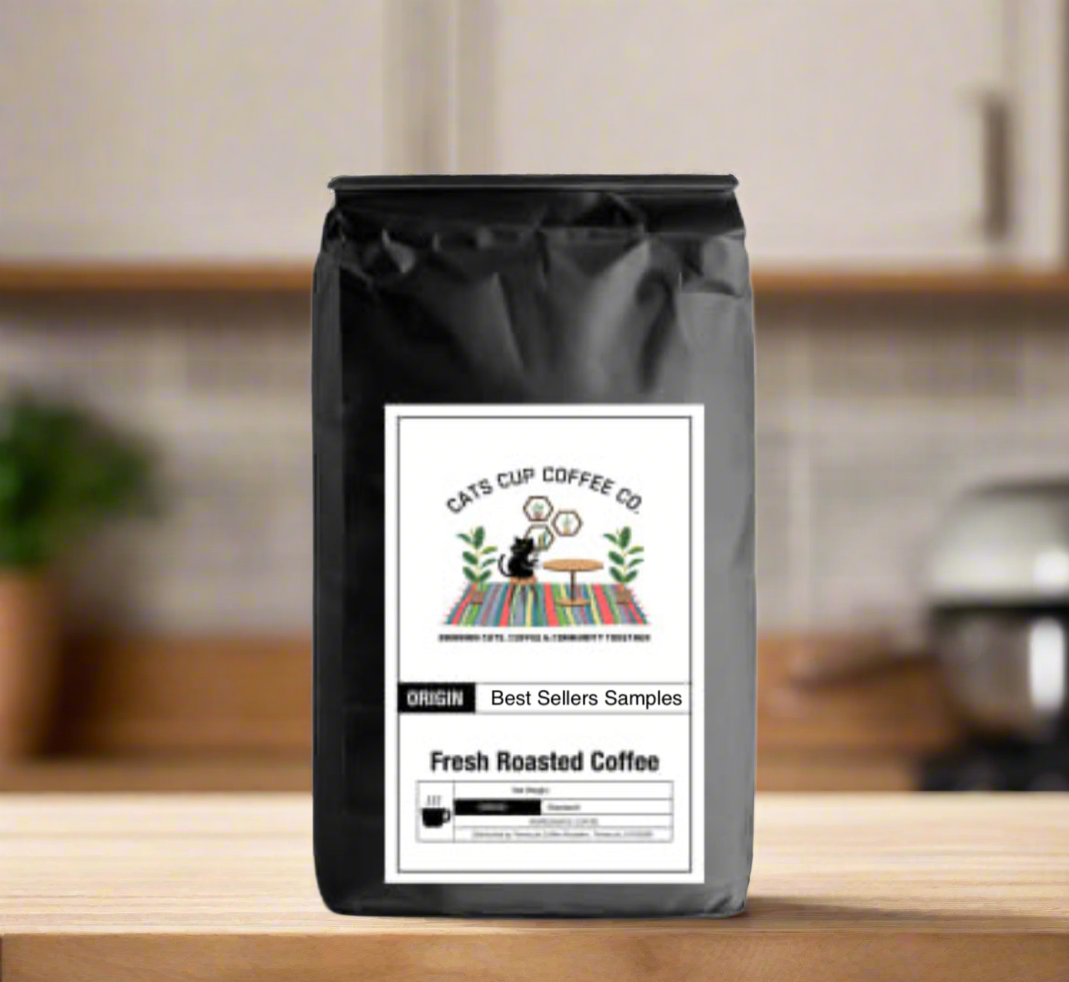 Best Sellers Sample Pack: 6Bean, Cowboy, Breakfast, Peru, Mexico, Bali