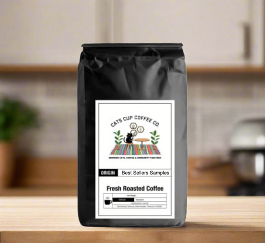 Best Sellers Sample Pack: 6Bean, Cowboy, Breakfast, Peru, Mexico, Bali